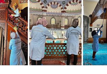 Kahramankazan'da Camiler Pırıl Pırıl