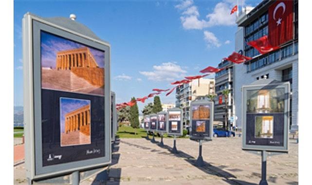 Gazeteci Korcan Karar'ın “Anıtkabir" sergisi İzmir'de açıldı