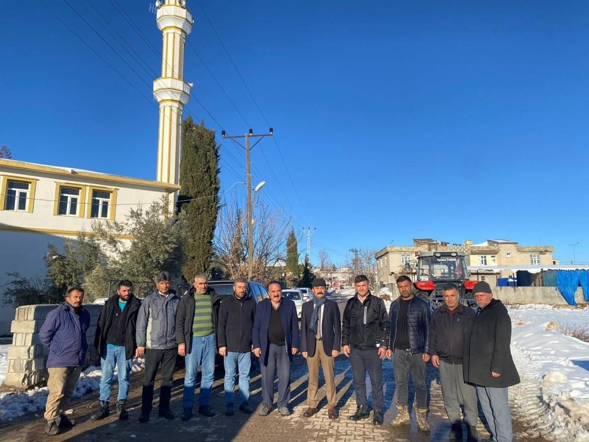 Besni Kaymakamı Ahmet Oğuz Aslan, Atmalı Köyü’nü ziyaret etti