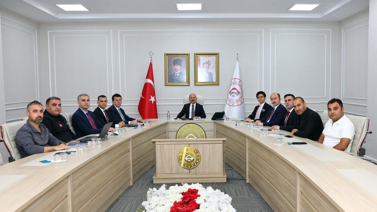 Adıyaman’da Vali Yardımcıları Değerlendirme Toplantısı yapıldı