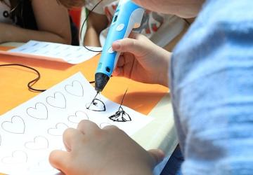 karne sonrası öğrencilere teknoloji dolu eğlence