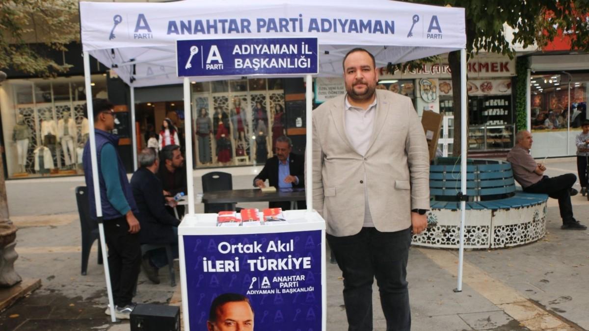 Anahtar Parti İl Başkanı Emircan Ahmet Alsan: Adil Yatırım Olmadan Kalkınma Olmaz