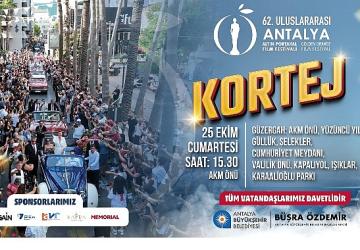 62. Uluslararası Antalya Altın Portakal Film Festivali başlıyor