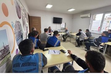 İnegöl Belediyesi'nde Kurum İçi Eğitimler Sürüyor