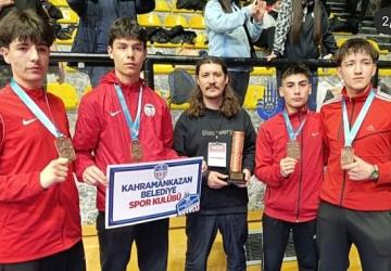 Kahramankazan'ın Genç Karatecileri Türkiye Üçüncüsü Oldu!
