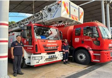 İzmir İtfaiyesi'nden 10 Kasım'da anlamlı tören