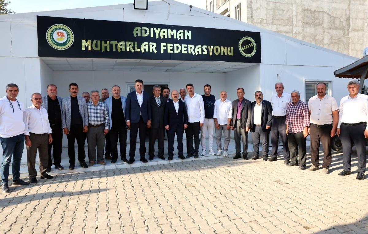 Vali Osman Varol ve Milletvekili İshak Şan, muhtarlarla bir araya geldi