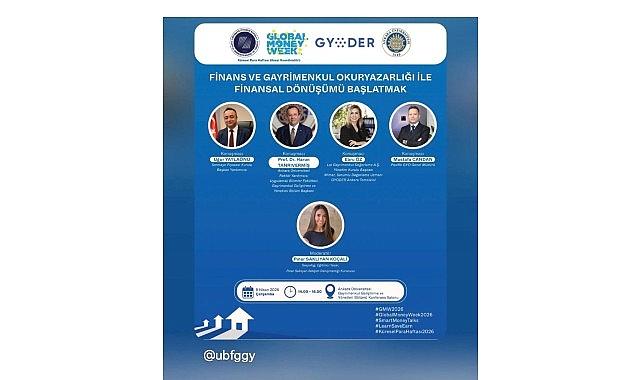 Küresel Para Haftası Kapsamında Ankara Üniversitesi'nde Finans ve Gayrimenkul Okuryazarlığı Ele Alındı