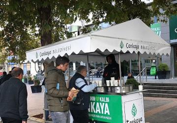 Çankaya'dan “sıcak" günaydın