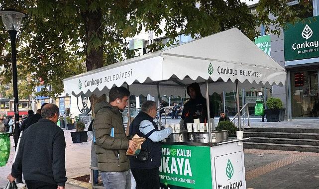 Çankaya'dan “sıcak" günaydın