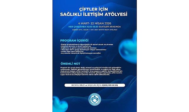 Aliağa Belediyesi'nden Çiftler İçin Sağlıklı İletişim Atölyesi