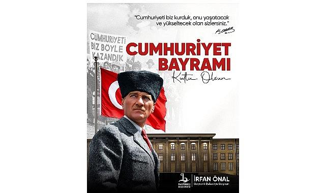 Başkan Önal'dan Cumhuriyet Bayramı Yürüyüşüne Davet