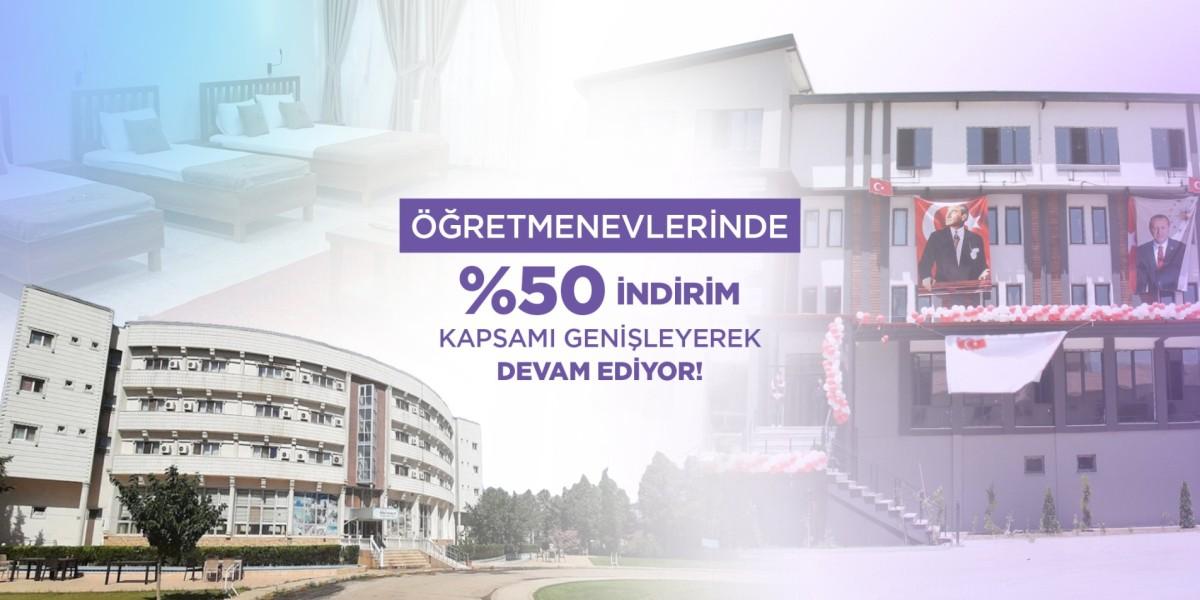 Öğretmenevlerinde konaklama hizmetlerine ilişkin kapsam genişletildi