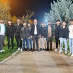 Başkan Akyol, Kahta’da gençlerle bir araya geldi