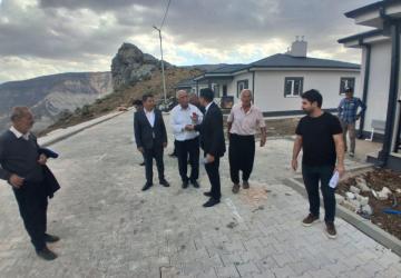 Tut'ta, Çiftlik Köyü Merkezi ve Akbel Mezrası deprem konutlarında anahtar teslimi gerçekleştirildi