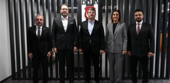 Başkan Tutdere’den Beşiktaş JK’ya dayanışma ziyareti - Videolu Haber