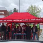 Yeniden Refah Partisi Adıyaman İl Başkanlığı tarafından imza kampanyası gerçekleştirildi - Videolu Haber