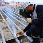 Değirmendere sahiline yeni yaya geçiş köprüsü