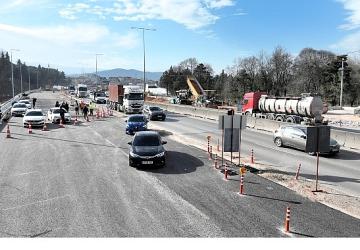 Başiskele Koridor Projesi'nde ilk bağlantı trafiğe açıldı