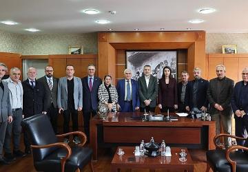 Muhtarlardan Başkan Vekili Akın'a ziyaret