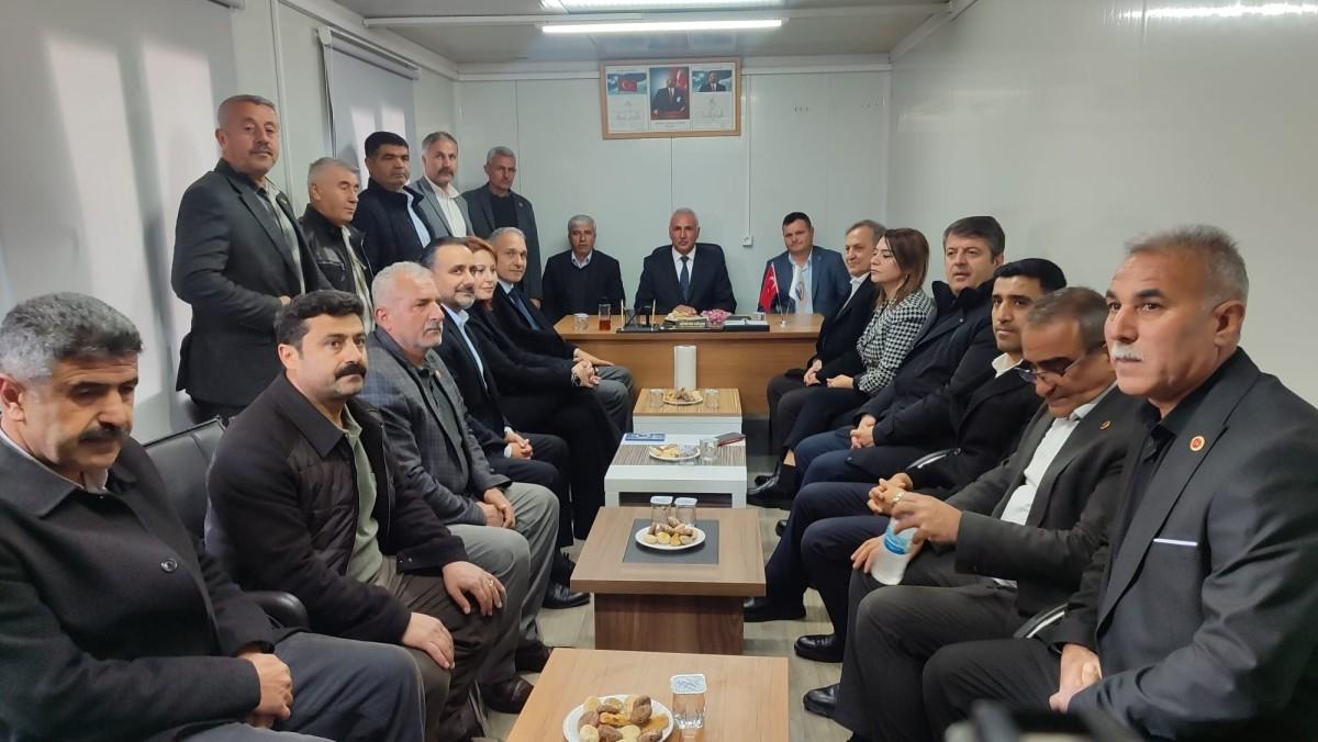 CHP heyetinden Adıyaman Muhtarlar Derneğine ziyaret
