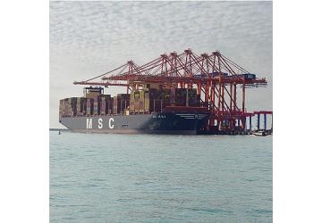 Mersin Uluslararası Limanı, Dünyanın En Büyük Konteyner Gemisi MSC Irina'yı Ağırladı