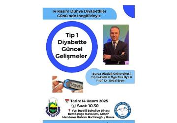 İnegöl Belediyesi'nden Dünya Diyabet Günü'ne Özel Seminer Daveti