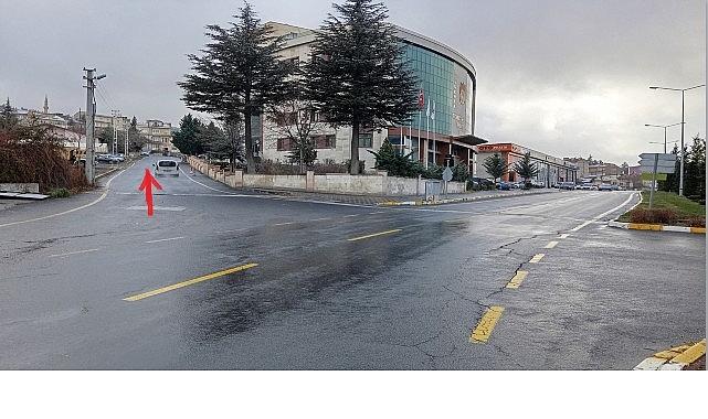 İl Trafik Komisyonu Kararıyla Yol “Tek Yön" Yapıldı