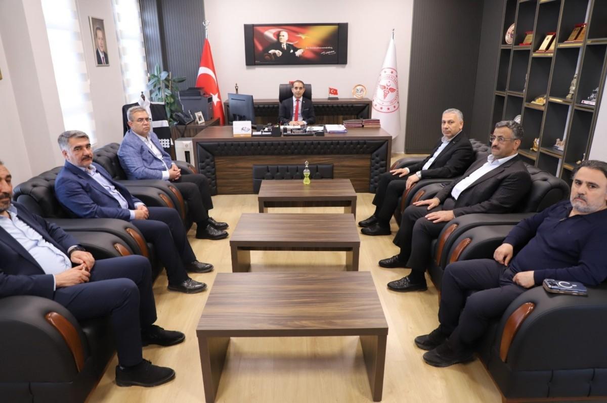 İl Sağlık Müdürü Şirik, MÜSİAD heyetini ağırladı