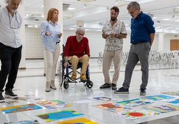 Yenişehir'de minik eller renklerle buluştu