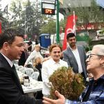 Başkan Erkan Aydın Gönüllere Dokundu