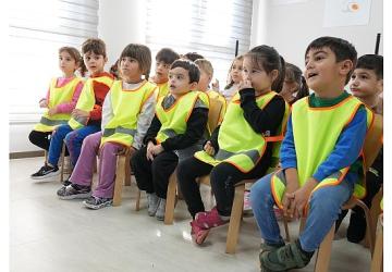 Osmangazi Kreşlerinde Miniklere İş Güvenliği Eğitimi