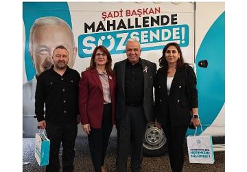 Başkan Şadi Özdemir, Balkan ve Kurtuluş Sakinlerini Dinledi