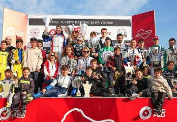 Körfez Karting Yarışı'nda Büyük Çekişme