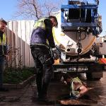 ASAT'tan Kaleiçi'nde kanalizasyon hattı temizliği