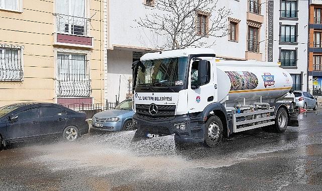 Zümrütevler Mahallesi'nde toplu temizlik