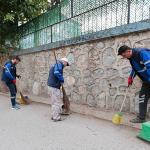 Buca'da köşe bucak temizlik