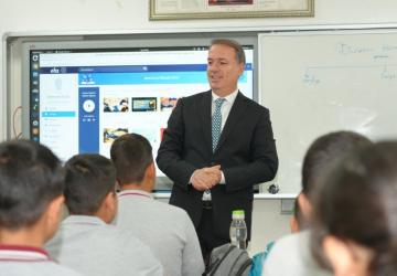 İl Milli Eğitim Müdürü Tosun, eğitim süreçlerini yerinde inceledi