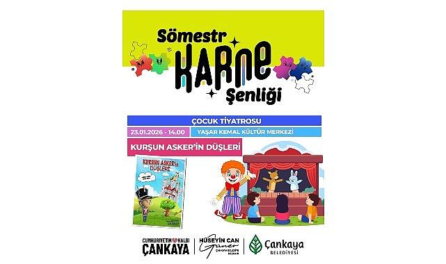 Çankaya'dan Çocuklara “Sömestr Karne Şenliği"