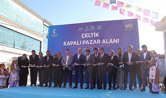 Başkan Altay 102 Milyon Lira Bedelle Çeltik'e Kazandırılan Kapalı Pazar Yeri'nin Açılışını Yaptı