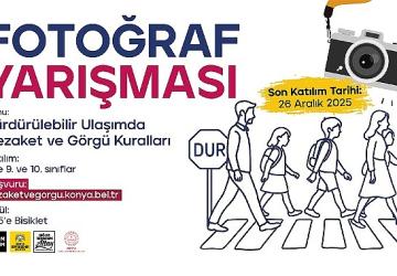 Konya Büyükşehir'den Öğrenciler İçin “Sürdürülebilir Ulaşımda Nezaket ve Görgü Kuralları" Yarışmaları