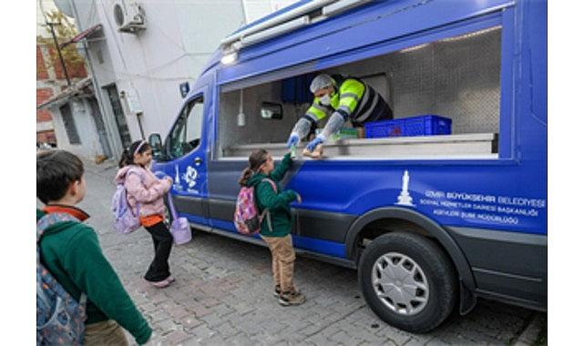 Minikler güne Büyükşehir'in menüsüyle başlıyor