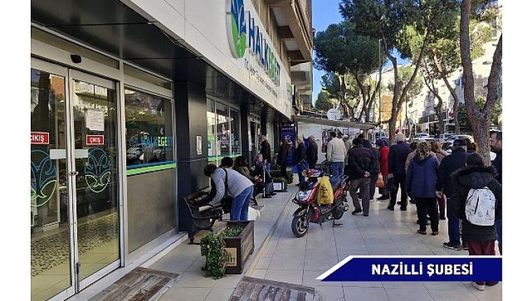 Başkan Çerçioğlu Vatandaşların Yanında: Halk Ege Et'te Büyük İndirim Hamlesi