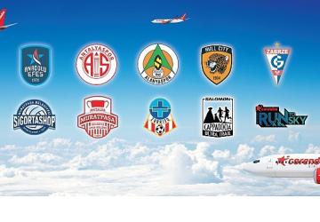Corendon Airlines, Türkiye'de ve Avrupa'da çoklu sponsorluk iletişimi yaklaşımıyla spora güç vermeye devam ediyor