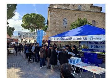 Başkan Çerçioğlu'ndan Miraç Kandili Hayrı