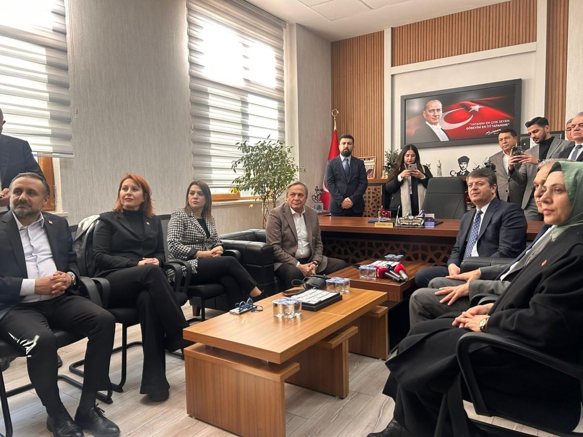 CHP’li Politika Kurulu Başkanlarından Tutdere’ye Ziyaret