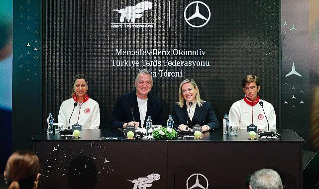 Mercedes-Benz Otomotiv, Türkiye Tenis Federasyonu'nun Ana Sponsoru Oldu