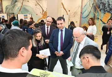 Prof. Dr. Kılıç, Aydın'daki “Proje Pazarı"nda Genç Bilim İnsanlarıyla Buluştu