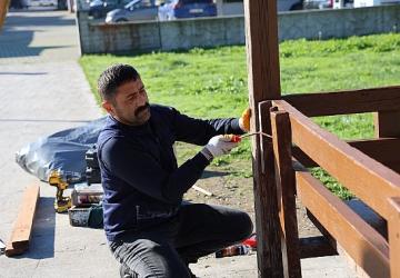 Kartepe'de Parklara Estetik Dokunuş
