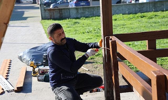 Kartepe'de Parklara Estetik Dokunuş